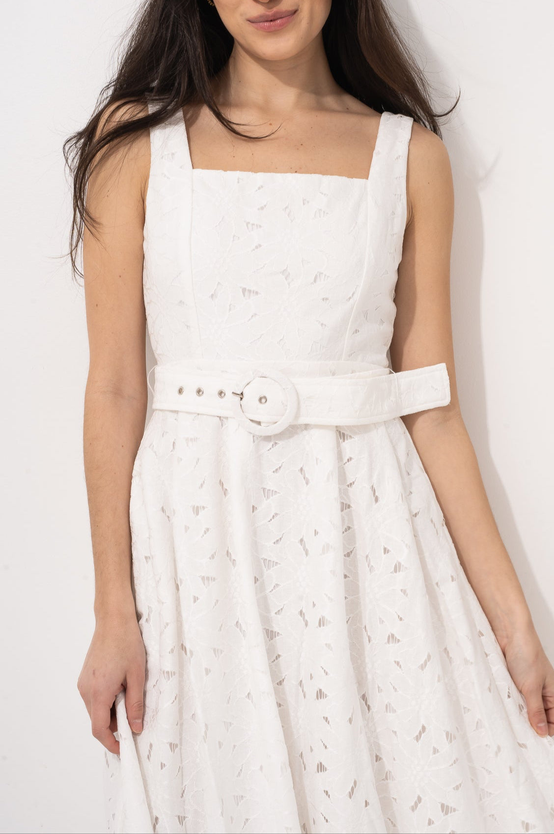 Lana Cotton Midi Dress