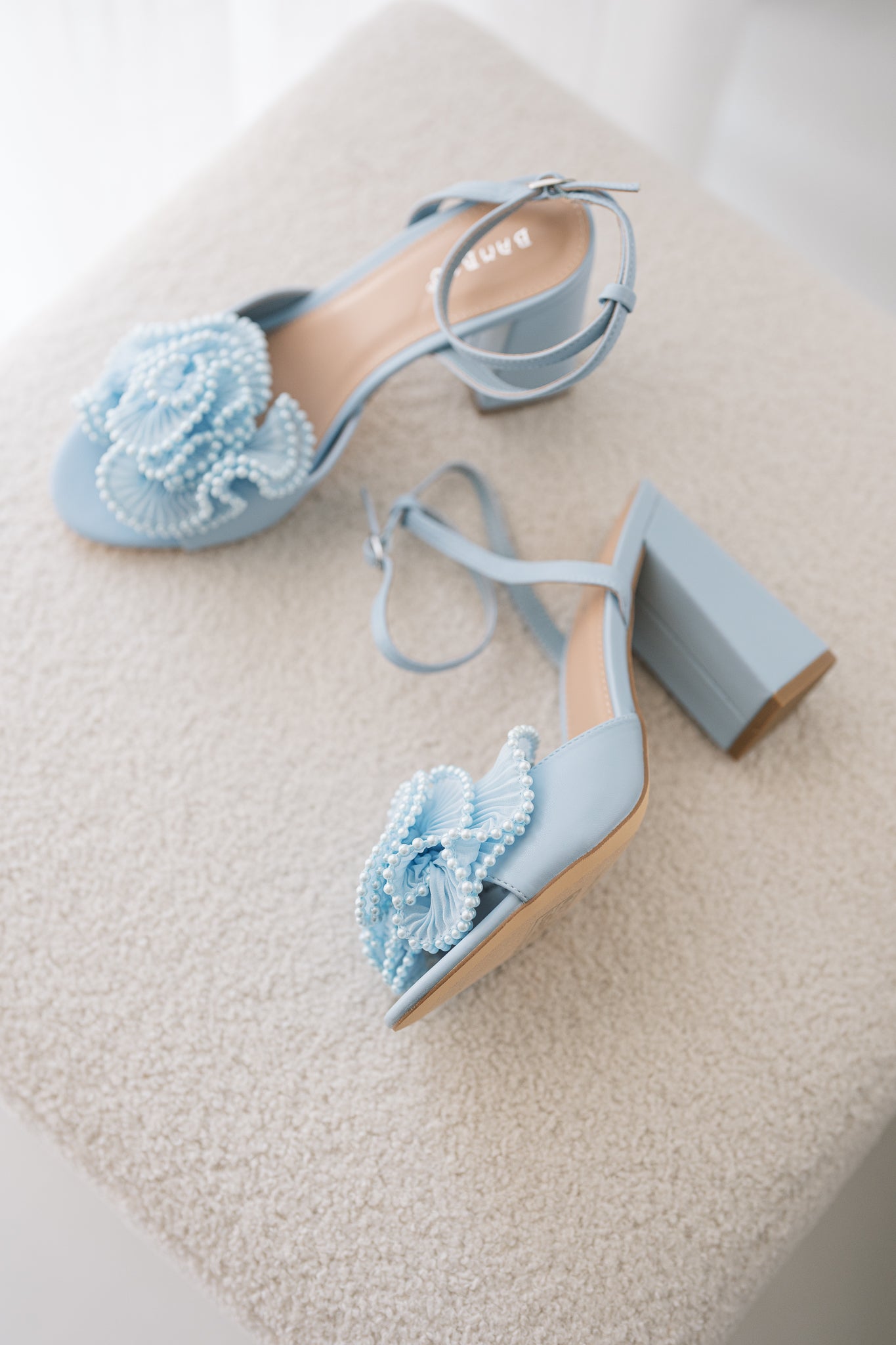Liberty Pearl Bow Heel