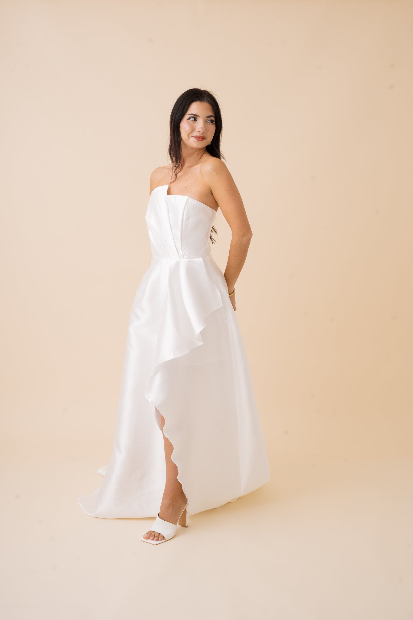 Gala High Low Maxi Dress