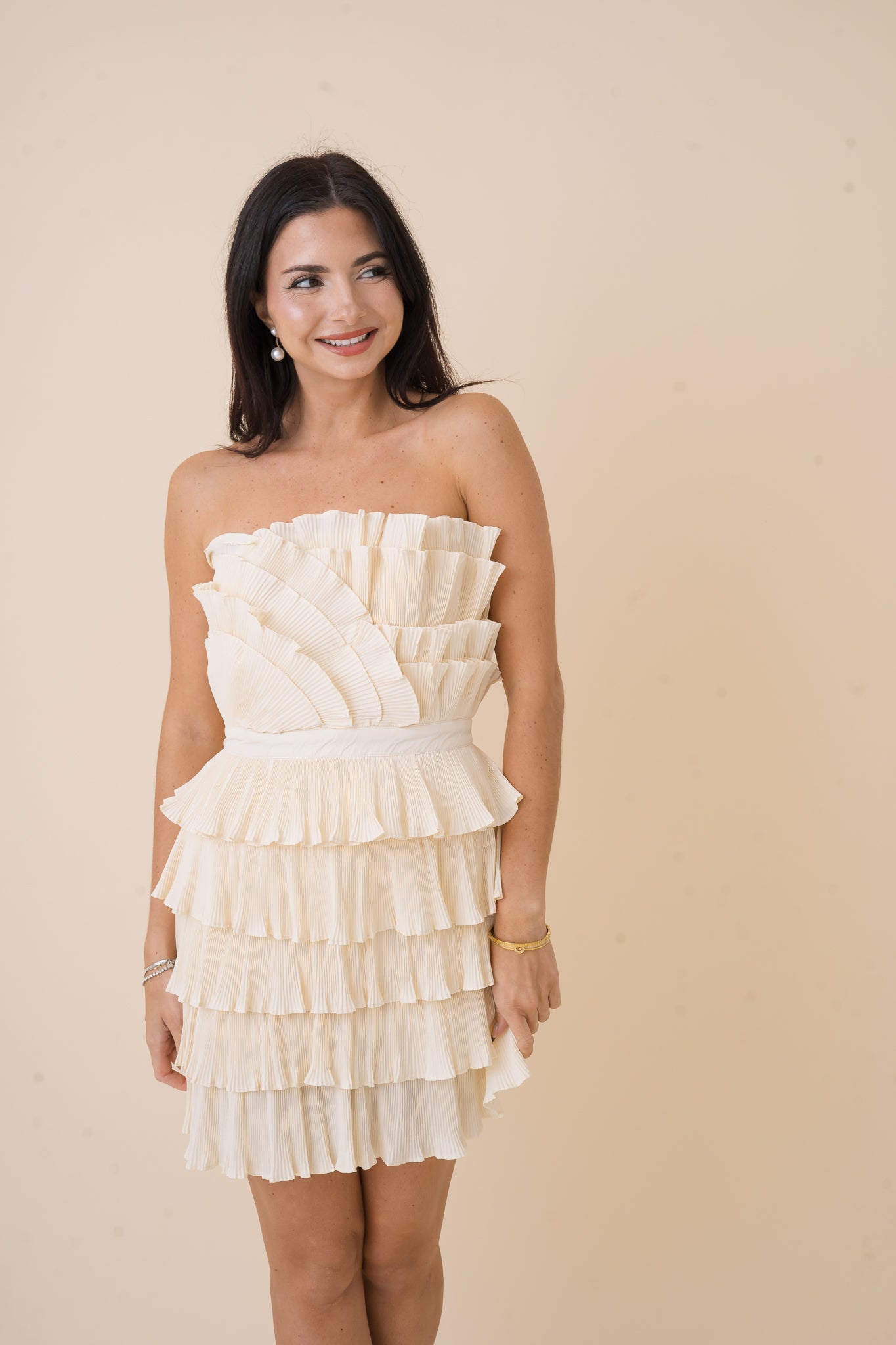 Tulip Layered Mini Dress
