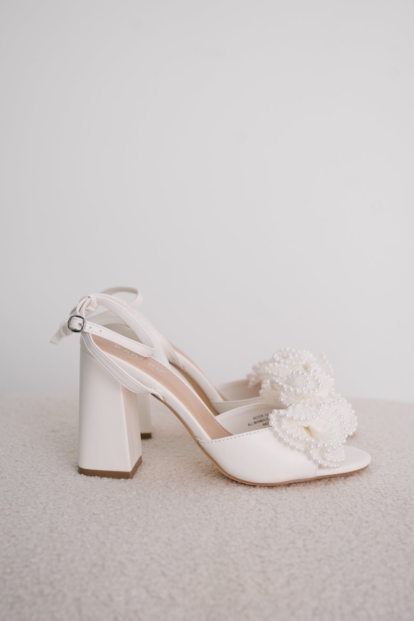 Liberty Pearl Bow Heel